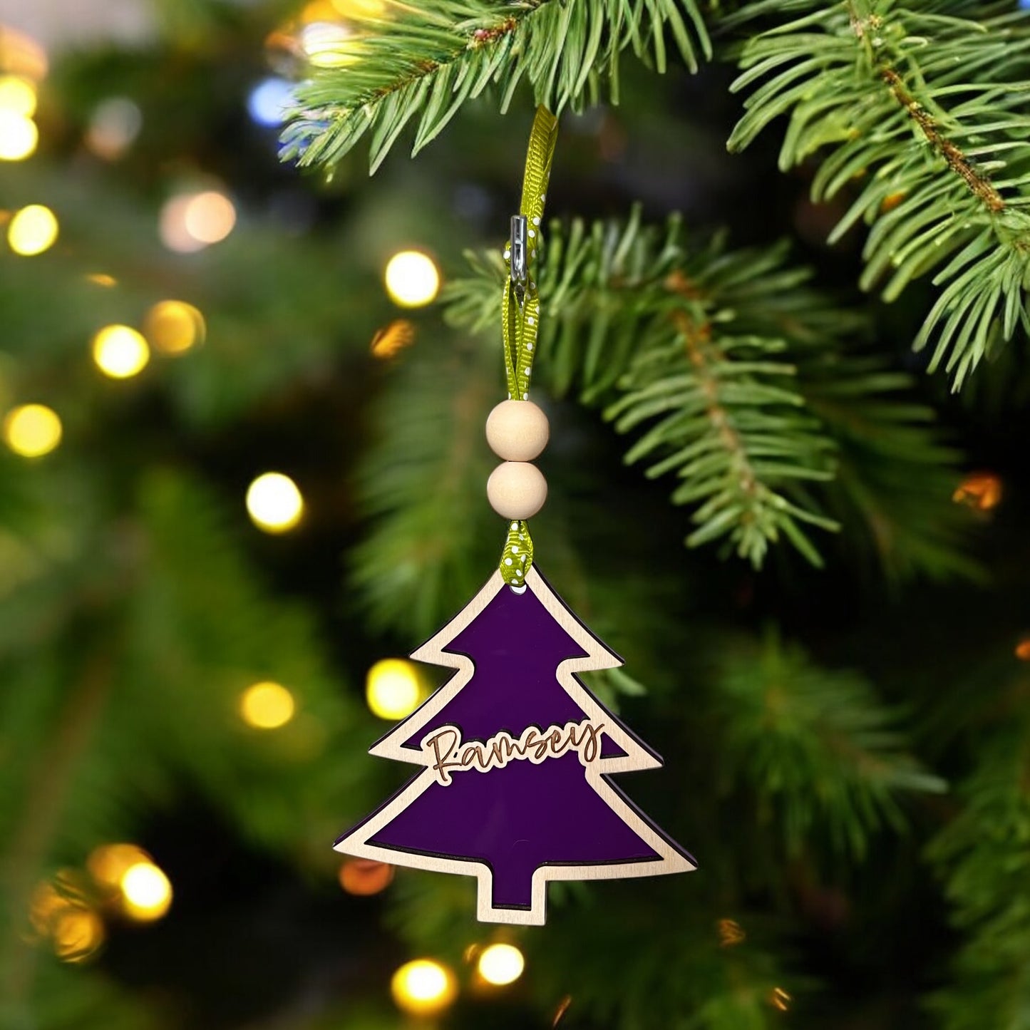 Personalized Christmas Tree Ornament