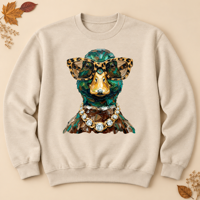 Glam Animals & Floral Ghosts Graphic Tees and Crewnecks