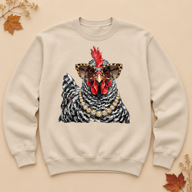 Glam Animals & Floral Ghosts Graphic Tees and Crewnecks