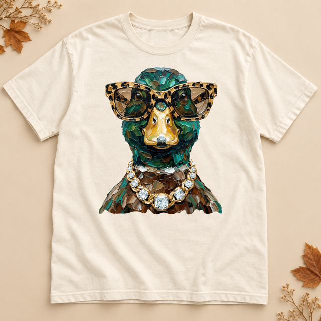 Glam Animals & Floral Ghosts Graphic Tees and Crewnecks