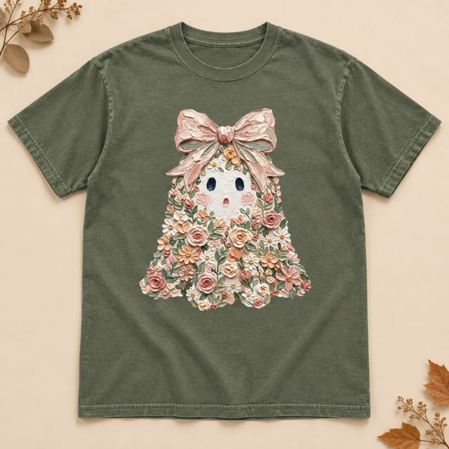 Glam Animals & Floral Ghosts Graphic Tees and Crewnecks