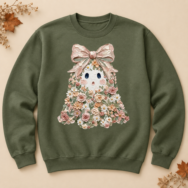Glam Animals & Floral Ghosts Graphic Tees and Crewnecks