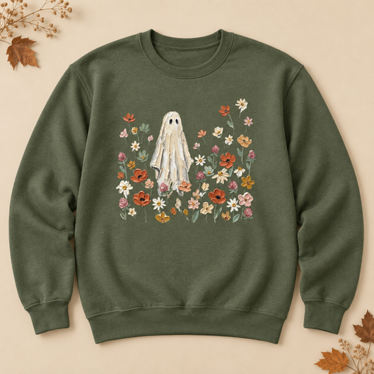 Glam Animals & Floral Ghosts Graphic Tees and Crewnecks