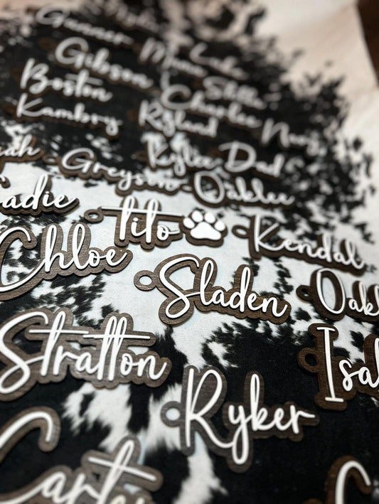 Christmas Stocking Name Tags