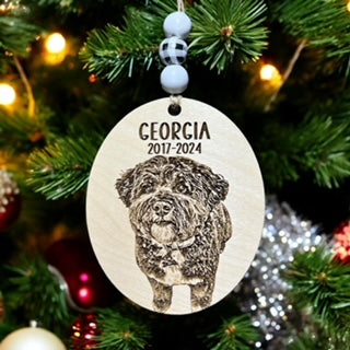 Personalized Pet Photo Ornament
